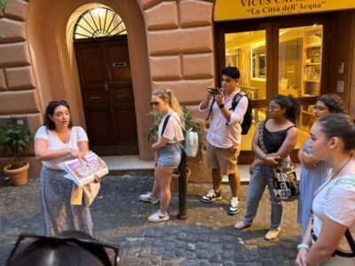 Via Roma: A Journey Through Time - Starting in Piazza di S. Agostino and setting the tone