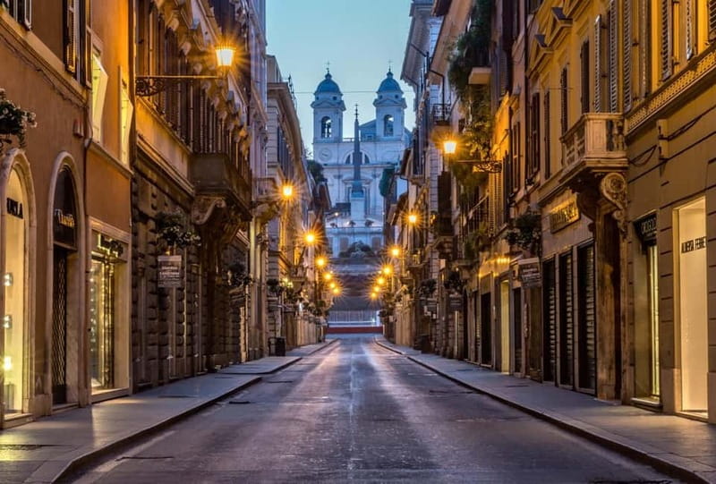 Via Roma: A Journey Through Time - St. Ignazio di Loyola: the trompe-l’œil stop